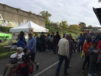 Crowds at Harvest Fest